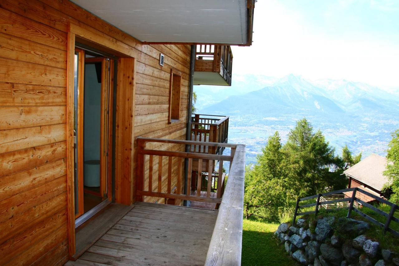 Ski Paradise Mountain & Luxe Apartments Veysonnaz Exterior foto