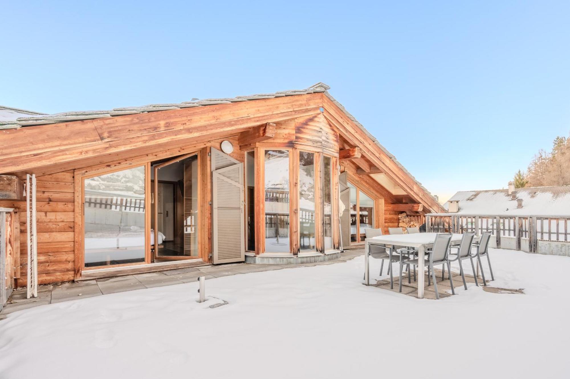 Ski Paradise Mountain & Luxe Apartments Veysonnaz Exterior foto