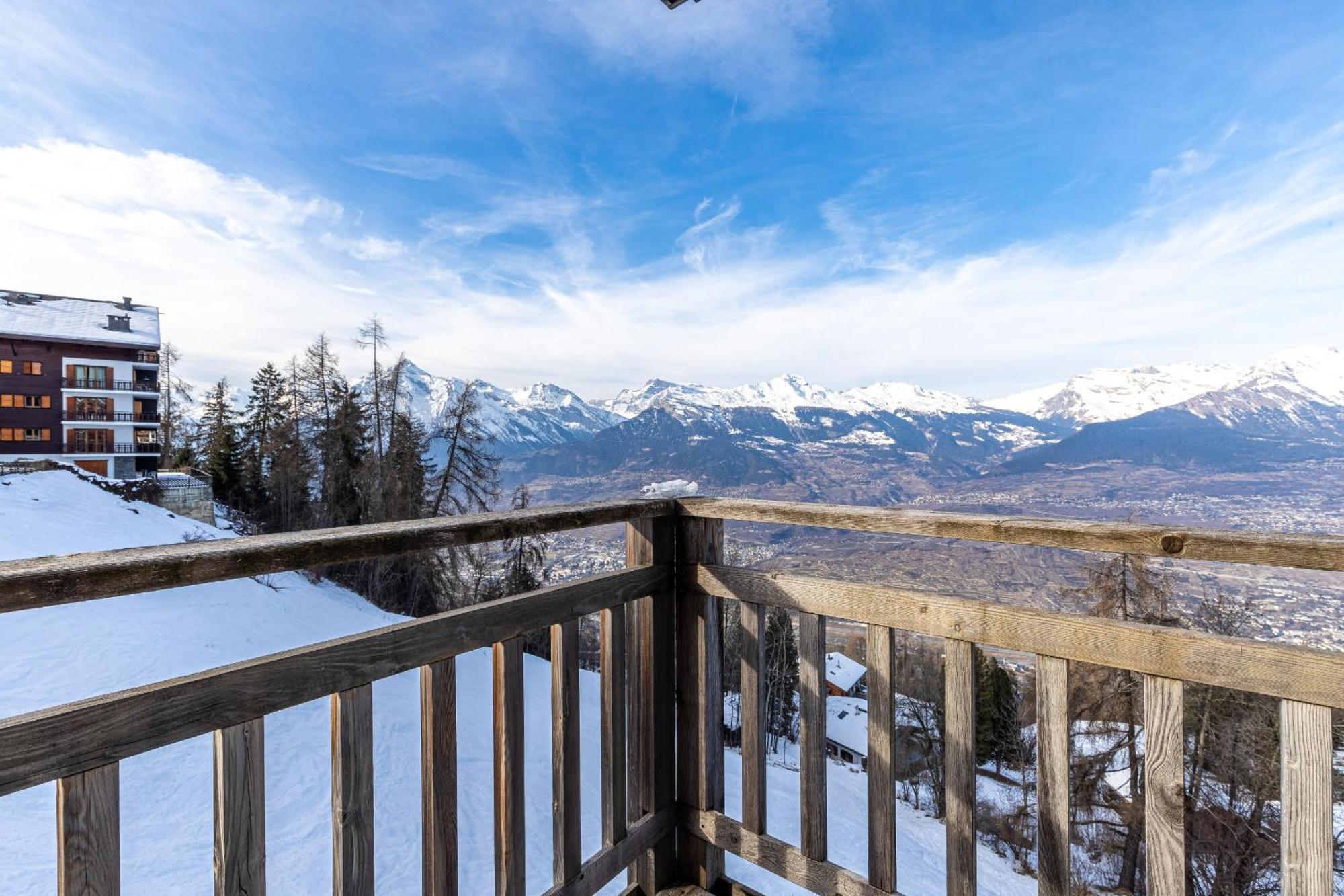 Ski Paradise Mountain & Luxe Apartments Veysonnaz Exterior foto